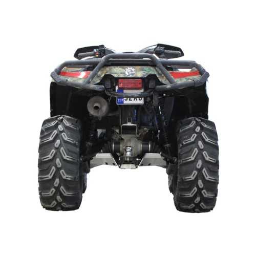 Set completo piastre paramotore (alluminio): CanAm G1 Outlander