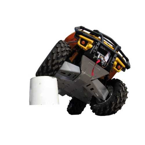 Set completo piastre paramotore (alluminio): CanAm G1 Outlander