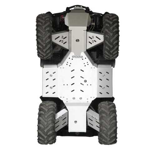 Set completo di piastre paramotore (alluminio): CFORCE X5 / X6