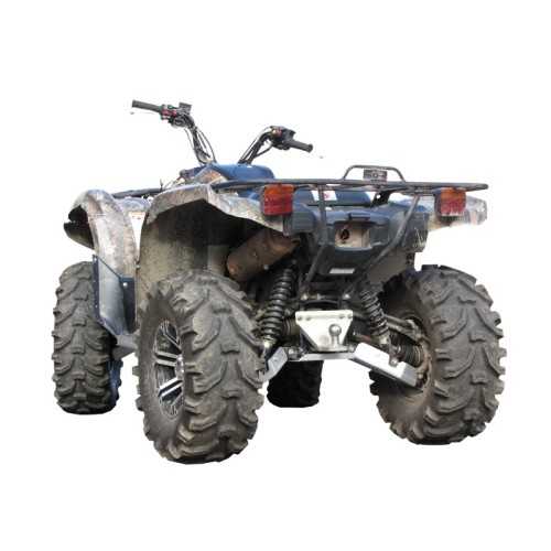 Set completo piastre paramotore (alluminio): Yamaha Grizzly 550 / 700