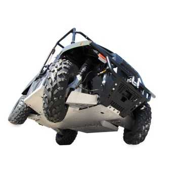 Set completo piastra paramotore (alluminio): Polaris Ranger 400 / EV