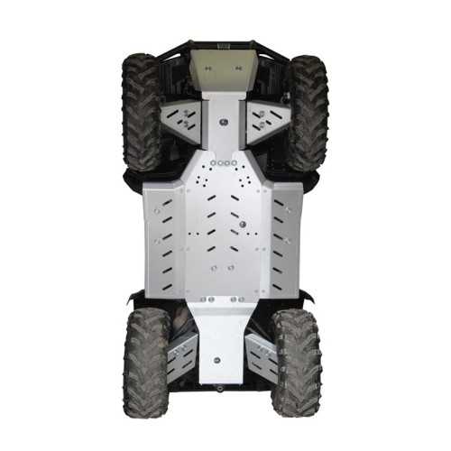 Set completo skid plate (alluminio): GOES 520 MAX