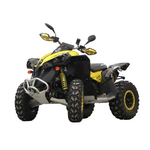 Set completo piastre paramotore (alluminio): CanAm G2 Renegade: (2012-2016)