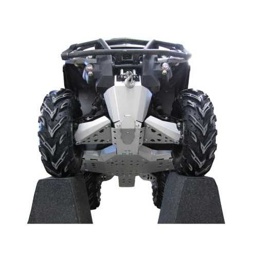 Set completo piastre paramotore (alluminio): CanAm G2 Outlander: (2012-2016)