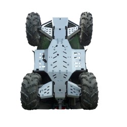 Set completo di piastre paramotore (alluminio): Arctic Cat 500 / 550 / 700