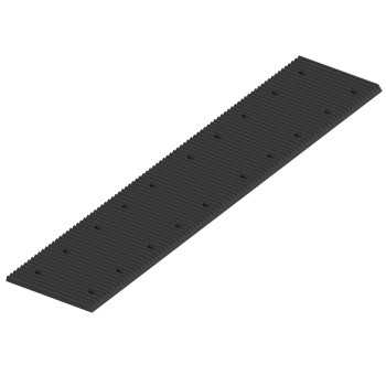 Lama battipista centrale in plastica tracciatore di piste da sci