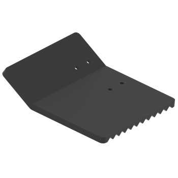 Lama battipista sinistra in plastica per tracciatore di piste da sci 2