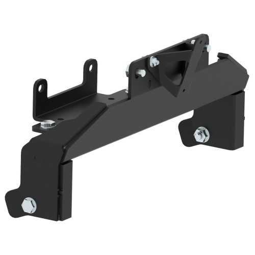 Adattatore per montaggio anteriore: Yamaha Grizzly 700 (2016+): Yamaha Kodiak 700