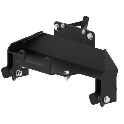 Adattatore per montaggio anteriore: Yamaha Grizzly 700 (2016+): Yamaha Kodiak 700