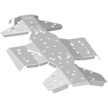 Skid plate full set (aluminium)