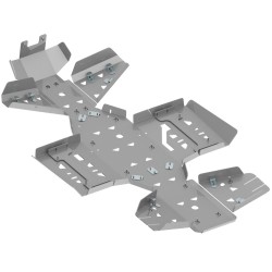 Skid plate full set (aluminium)