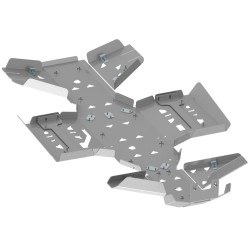 Skid plate full set (aluminium)