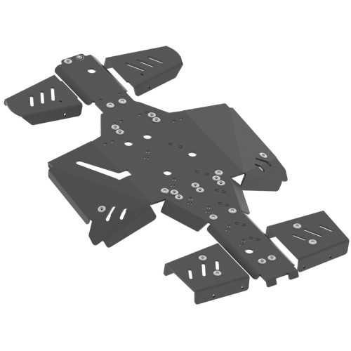 Set completo di piastre paramotore (plastica)