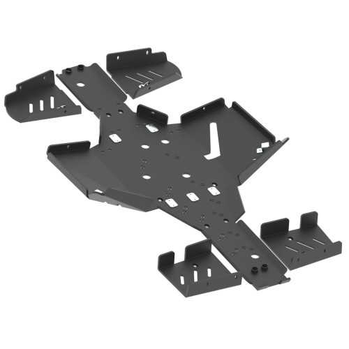 Set completo di piastre paramotore (plastica)
