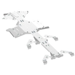 Set completo piastre paramotore (alluminio)