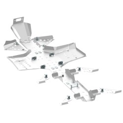 Set completo piastre paramotore (alluminio)