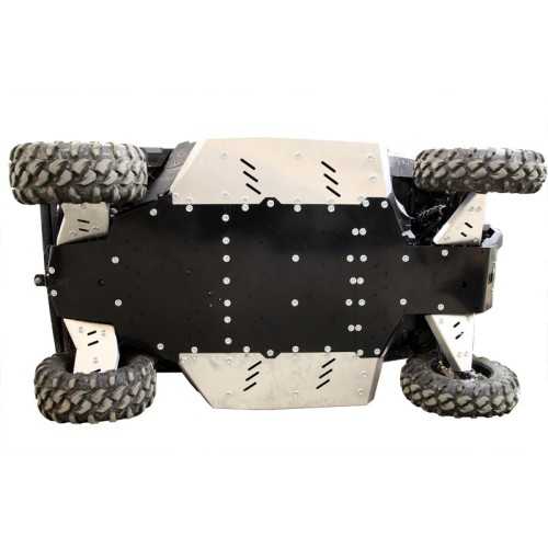 Set completo piastre paramotore (alluminio/plastica)