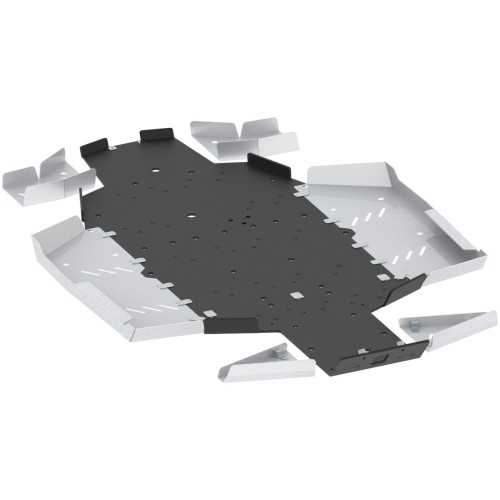 Set completo piastre paramotore (alluminio/plastica)
