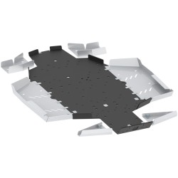 Set completo piastre paramotore (alluminio/plastica)