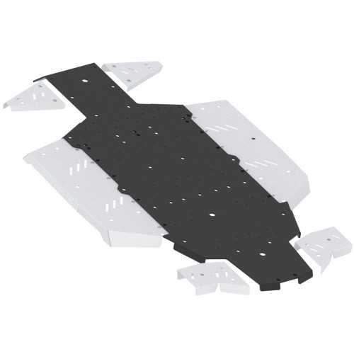 Set completo piastre paramotore (alluminio/plastica)