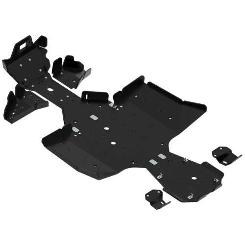 Set completo piastre paramotore plastica