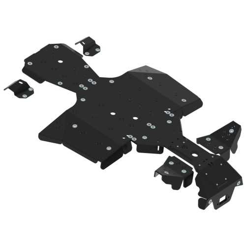 Set completo piastre paramotore plastica