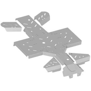 Set completo piastre paramotore (alluminio) 2