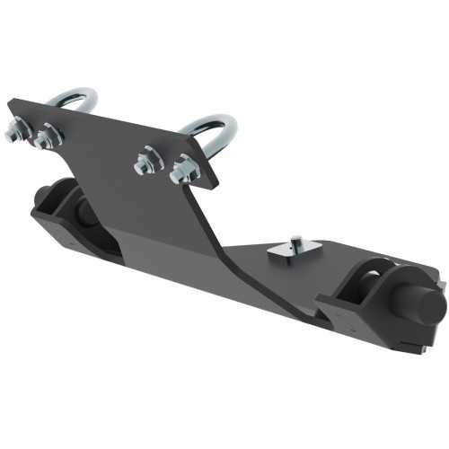 Adattatore per montaggio frontale: Polaris RZR 570 / 800