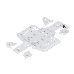 Set completo piastre paramotore alluminio