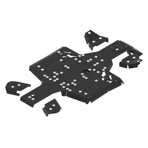 Set completo piastre paramotore plastica
