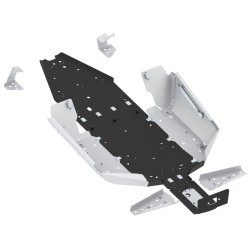 Set completo skid plate alluminio/plastica