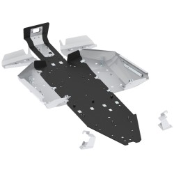 Set completo skid plate alluminio/plastica