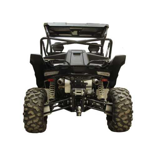 Set completo skid plate alluminio/plastica