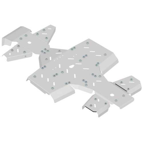 Set completo piastre paramotore (alluminio)