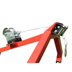 Kit verricello manuale: (Trasportatore tronchi)