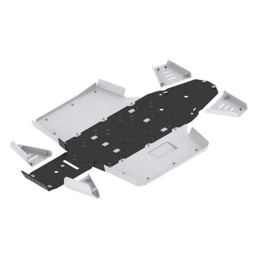 Piastra paramotore (alluminio/plastica)