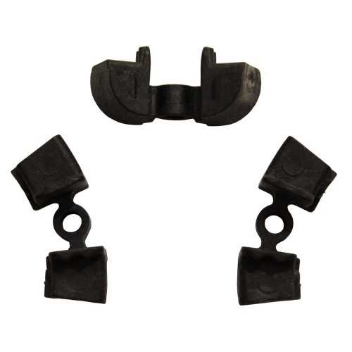 BLOCCO IN NYLON Kit da 3 pezzi