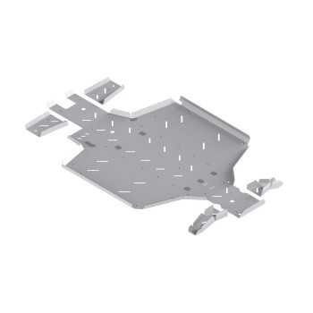 Set completo piastre paramotore (alluminio)