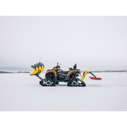 Tubi di spinta a montaggio anteriore: per cingoli montati ATV