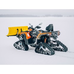 Tubi di spinta a montaggio anteriore: per cingoli montati ATV