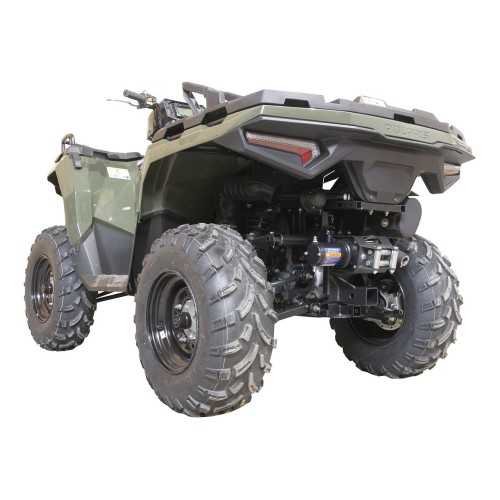 Kit di montaggio verricello posteriore + ricevitore da 2"