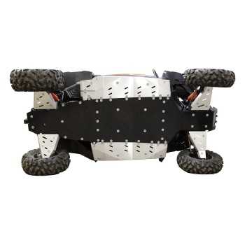 Set completo piastre paramotore alluminio-plastica