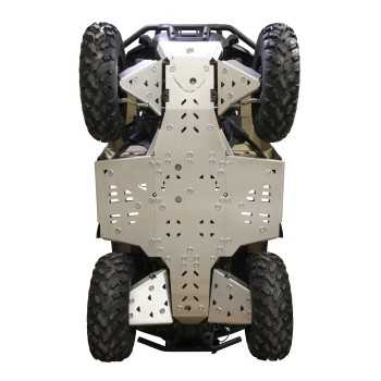 Set completo piastre paramotore (alluminio):