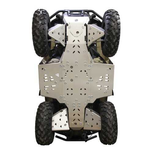 Set completo piastre paramotore (alluminio):