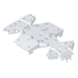 Set completo piastre paramotore (alluminio):