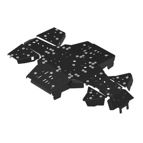 Set completo piastre paramotore (plastica)
