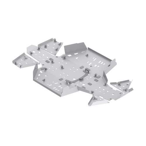 Set completo piastre paramotore (alluminio)