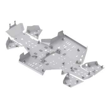 Set completo piastre paramotore (alluminio) 2