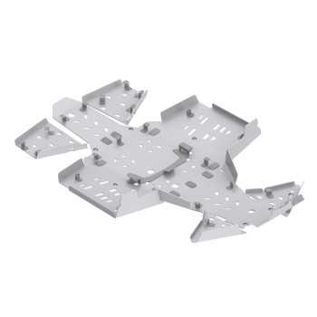 Set completo piastre paramotore (alluminio) 2