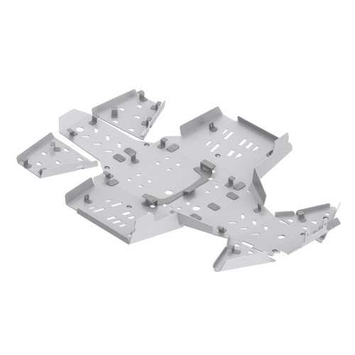 Set completo piastre paramotore (alluminio)